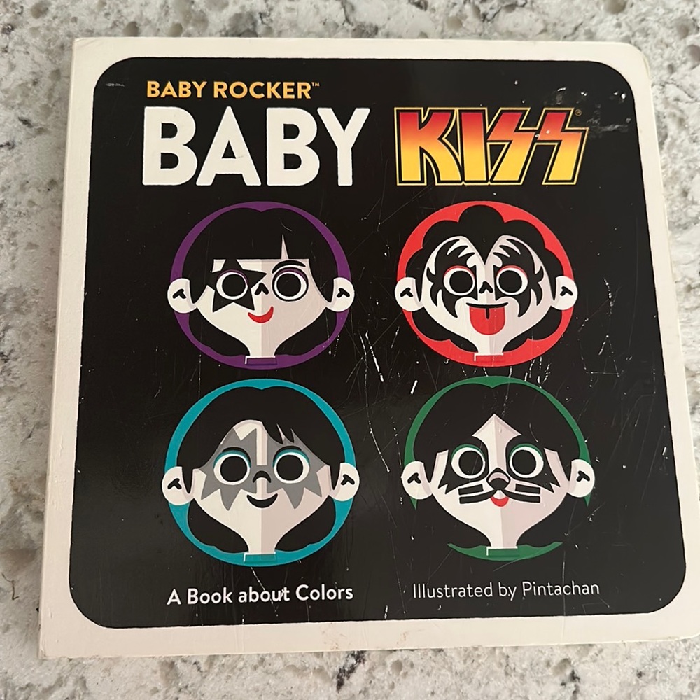 KISS collectible baby book